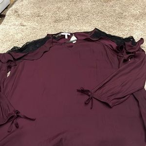 Maroon Blouse